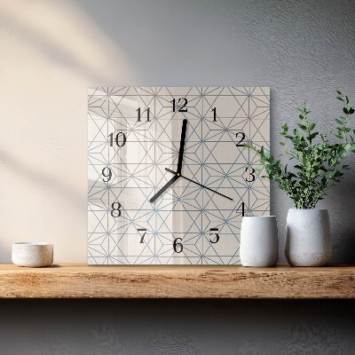 Orologio quadrato Modello geometrico