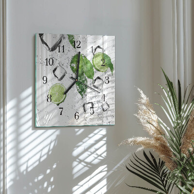 Orologio quadrato Lime