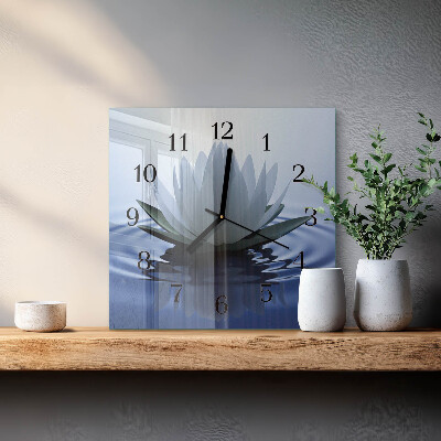 Orologio quadrato Ninfea