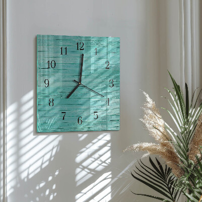 Orologio quadrato Tavole verdi