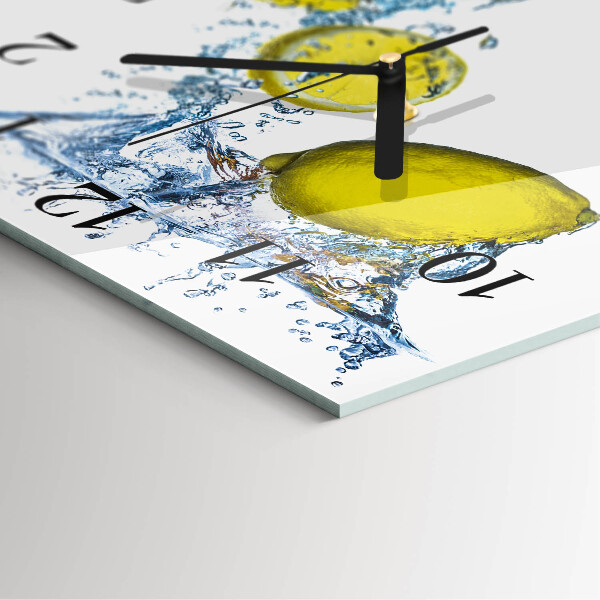 Orologio quadrato limoni