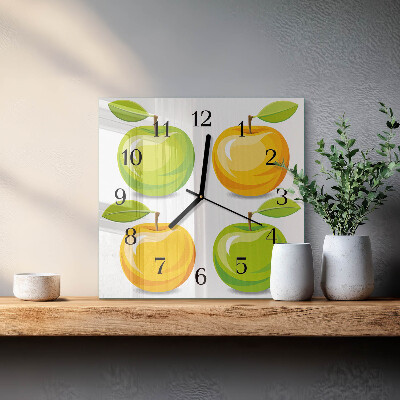 Orologio quadrato Mele