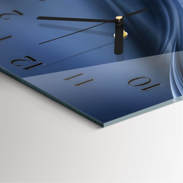 Orologio quadrato Onde blu
