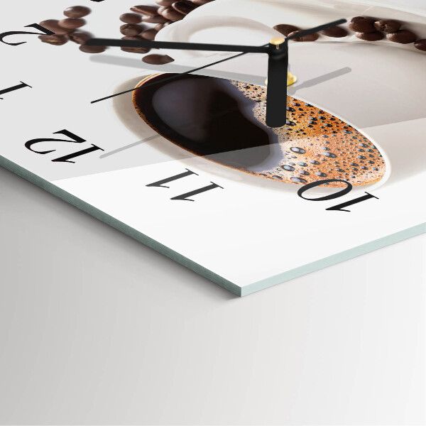 Orologio quadrato Tazza di caffè