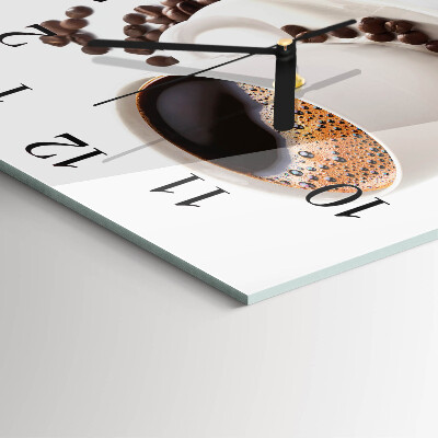 Orologio quadrato Tazza di caffè