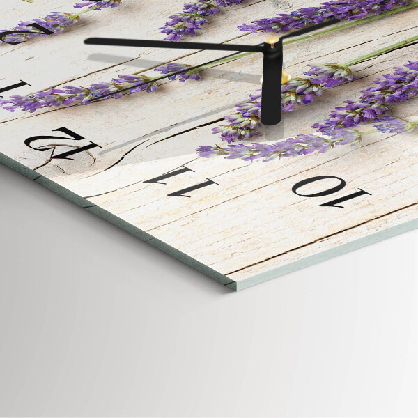 Orologio quadrato Lavanda