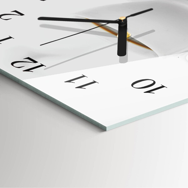 Orologio quadrato Tazza di caffè