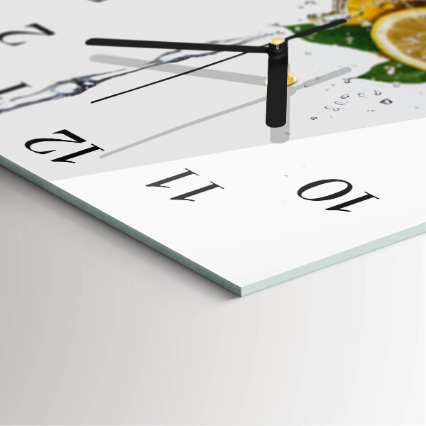 Orologio quadrato limoni