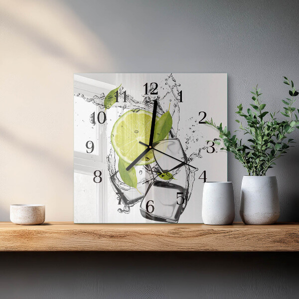 Orologio quadrato Carbonato di calcio