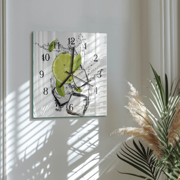 Orologio quadrato Carbonato di calcio