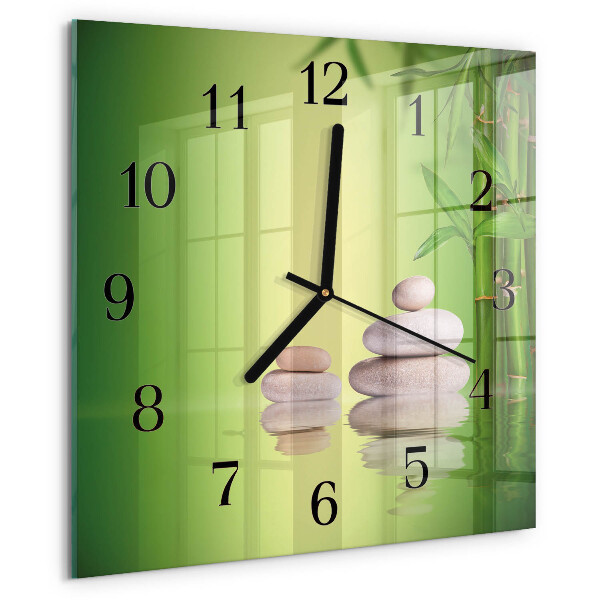 Orologio quadrato Pietre Zen
