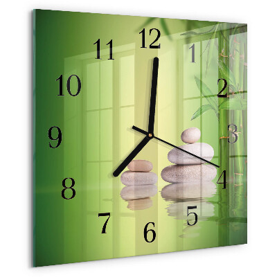 Orologio quadrato Pietre Zen