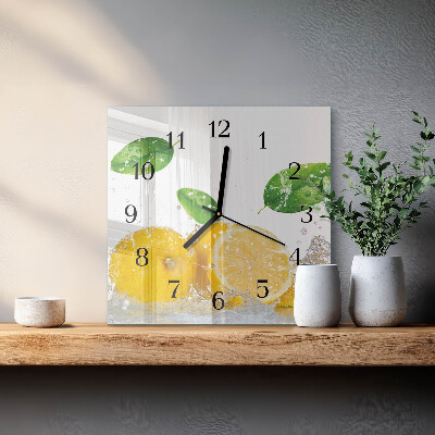 Orologio quadrato Citrico