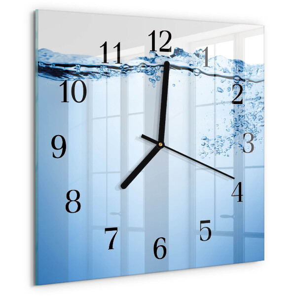 Orologio quadrato Acqua
