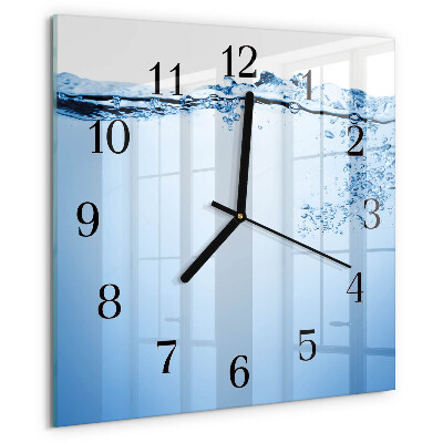 Orologio quadrato Acqua