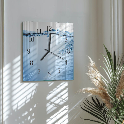 Orologio quadrato Acqua