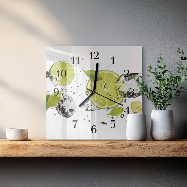 Orologio quadrato Carbonato di calcio