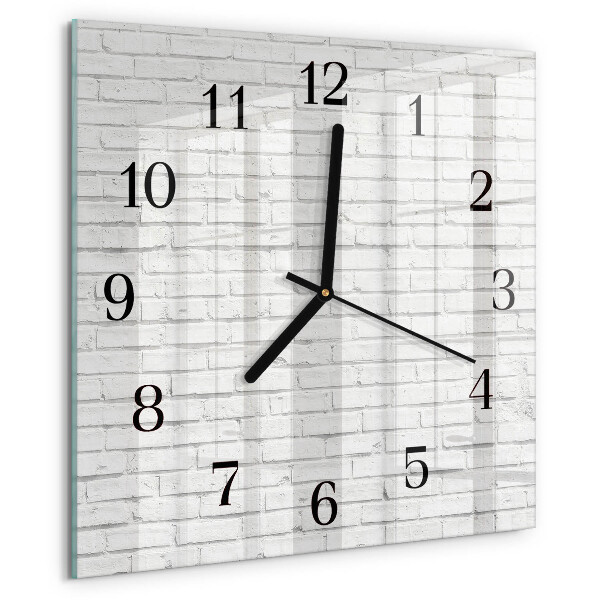 Orologio quadrato Muro di mattoni