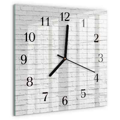 Orologio quadrato Muro di mattoni