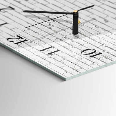 Orologio quadrato Muro di mattoni
