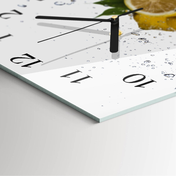 Orologio quadrato limoni
