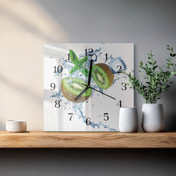 Orologio quadrato kiwi