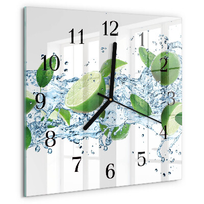 Orologio quadrato Lime