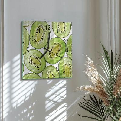 Orologio quadrato kiwi