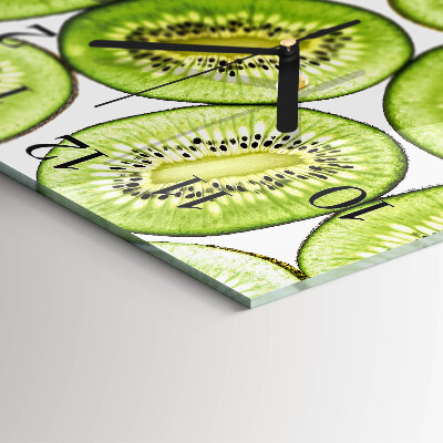 Orologio quadrato kiwi