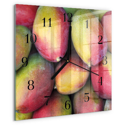 Orologio quadrato Frutta