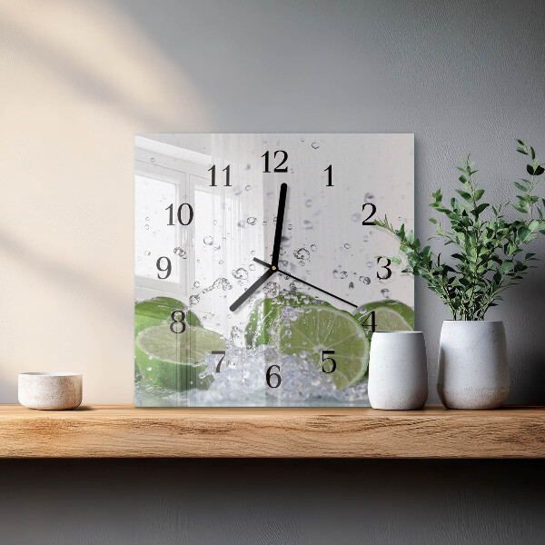 Orologio quadrato Carbonato di calcio