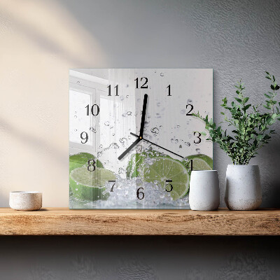 Orologio quadrato Carbonato di calcio