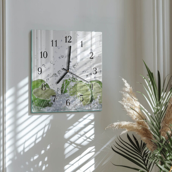 Orologio quadrato Carbonato di calcio