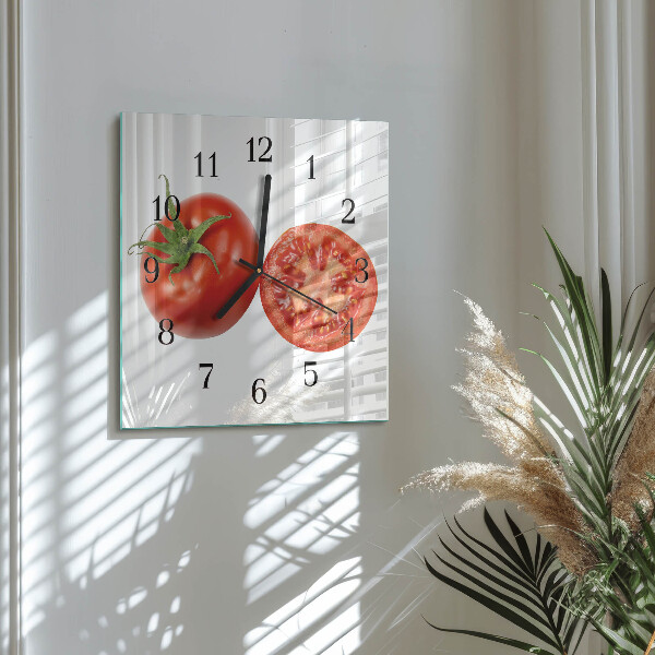 Orologio quadrato Pomodori