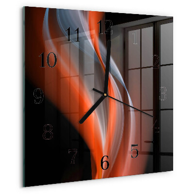Orologio quadrato Onde di luce