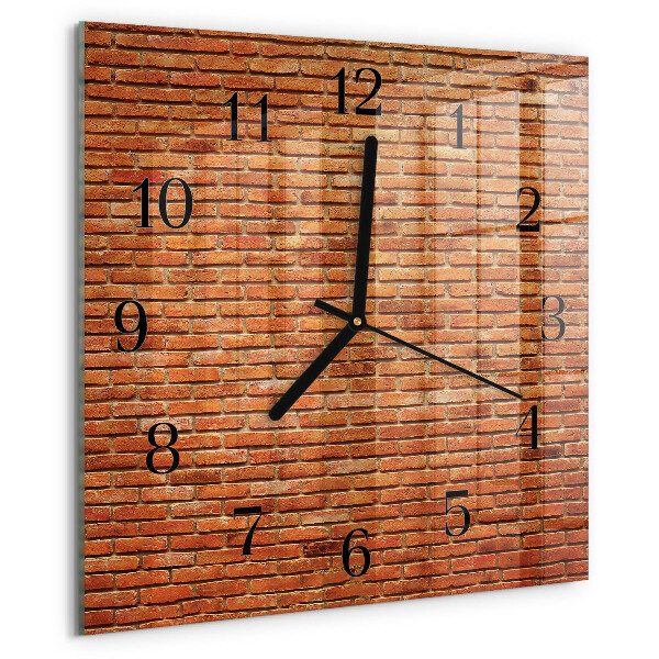 Orologio quadrato mattoni