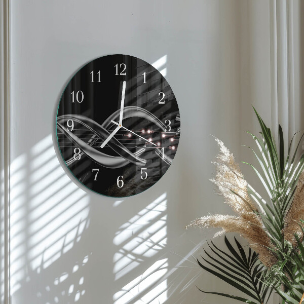 Orologio rotondo Astrazione