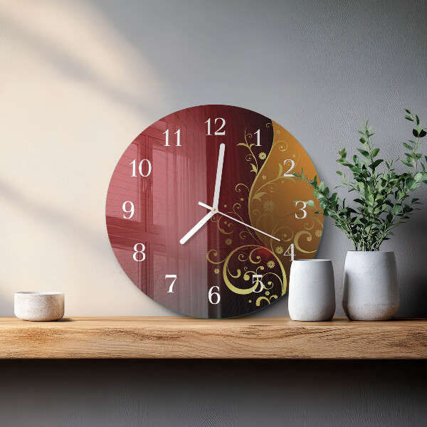 Orologio rotondo Astrazione