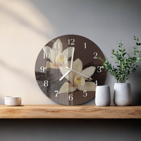 Orologio rotondo Vaniglia