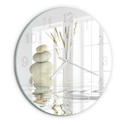 Orologio rotondo Pietre