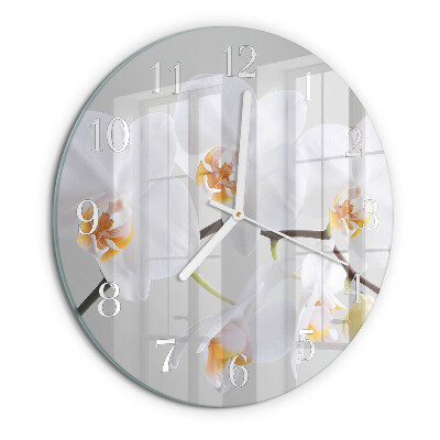 Orologio rotondo Orchidea