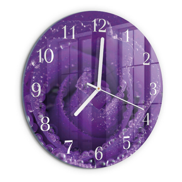 Orologio rotondo Rosa