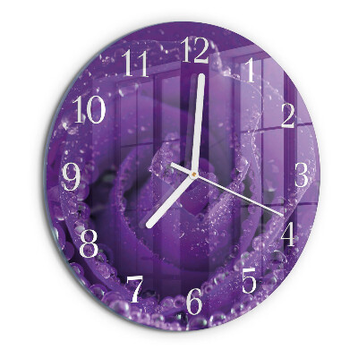Orologio rotondo Rosa