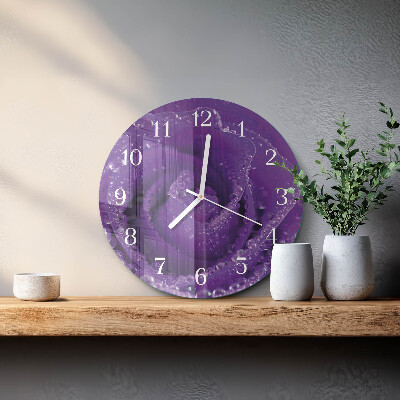 Orologio rotondo Rosa