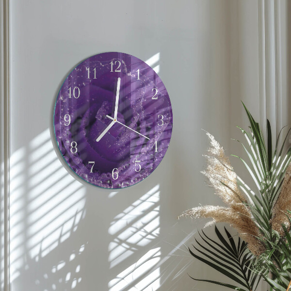 Orologio rotondo Rosa