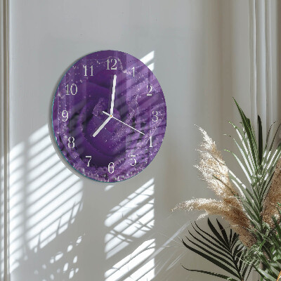 Orologio rotondo Rosa