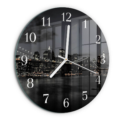 Orologio rotondo Ponte orizzontale