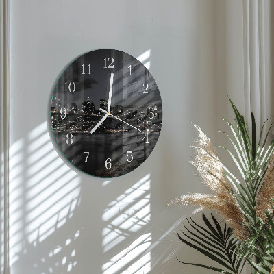 Orologio rotondo Ponte orizzontale