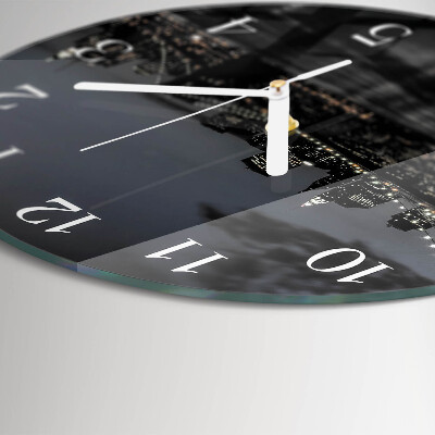 Orologio rotondo Ponte orizzontale