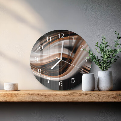 Orologio rotondo Arte astratta